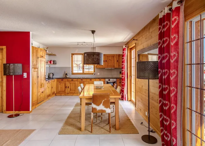 Appartement Ski-In Ski-Out With Chimney And View Les Crosets
