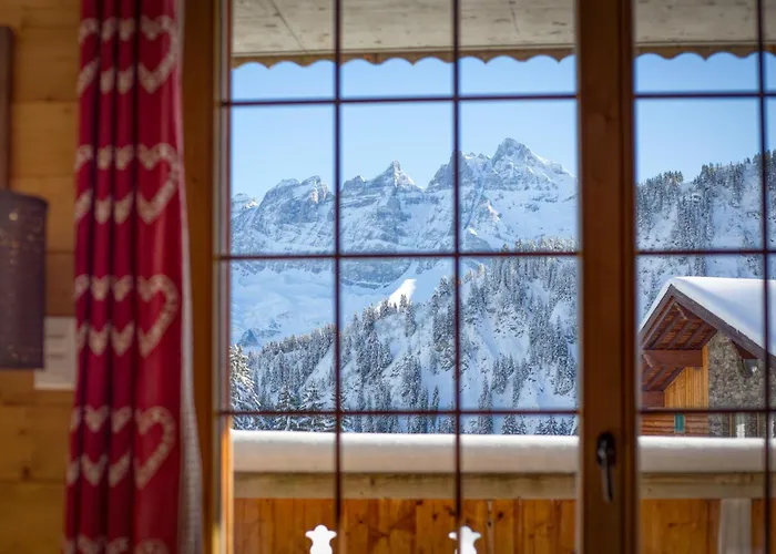 Appartement Ski-In Ski-Out With Chimney And View *